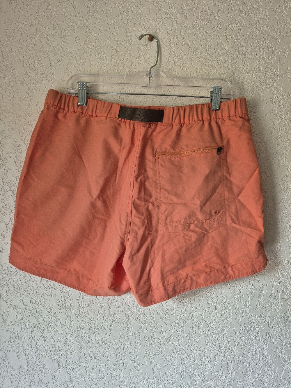 REI Co-op Belted Nylon Outdoor Hiking Swim Shorts Women’s Size L Orange - Picture 4 of 8